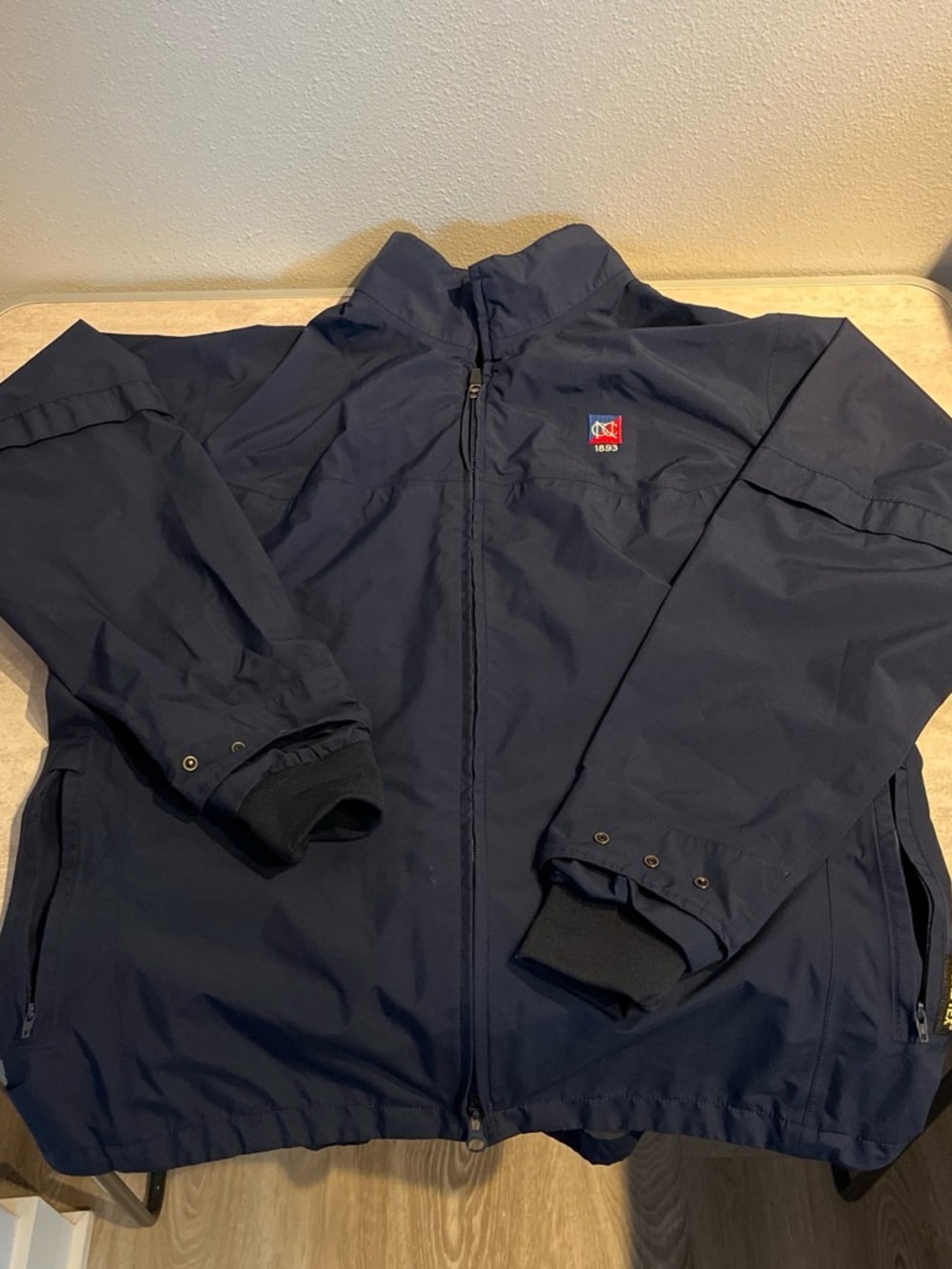 Women's rain golf jacket Zero Restriction GORE-TEX "Caroline" - Navy (Ladies XL)